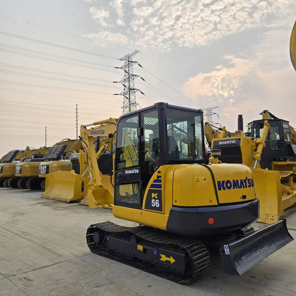 Komatsu PC56 - Мини-экскаватор: фото 1 Komatsu PC56 - Мини-экскаватор: фото 1