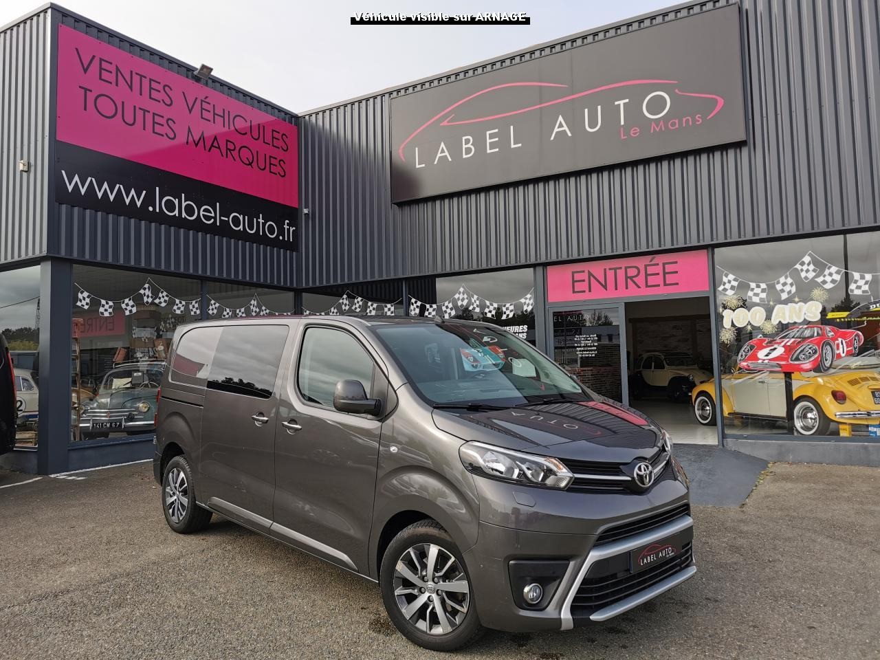 TOYOTA Proace 2.0 180 D-4D - BVA CABINE APPROFONDIE Cabine Medium - Цельнометаллический фургон: фото 1 TOYOTA Proace 2.0 180 D-4D - BVA CABINE APPROFONDIE Cabine Medium - Цельнометаллический фургон: фото 1