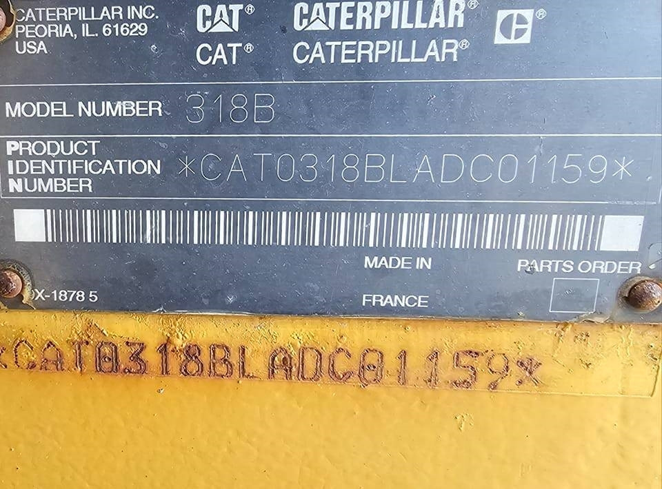 CAT 318 B L - Гусеничный экскаватор: фото 1 CAT 318 B L - Гусеничный экскаватор: фото 1