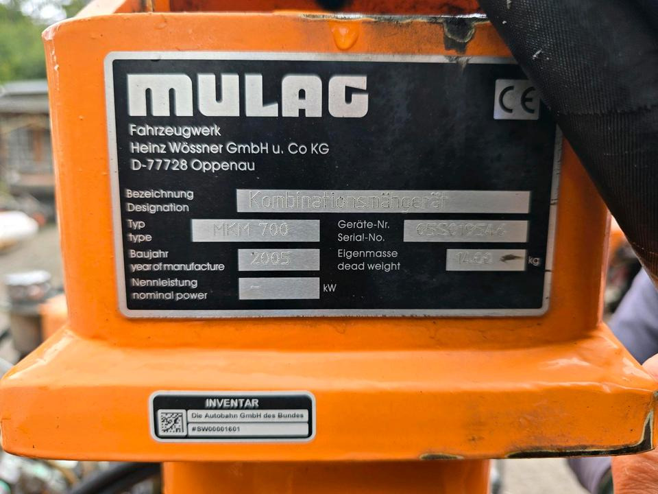 Манипуляторная косилка Mulag MKM 700 Böschungsmäher Böschungsmulcher FME für Unimog 405 U300 400 500 423 427 430 530 Dücker: фото 9