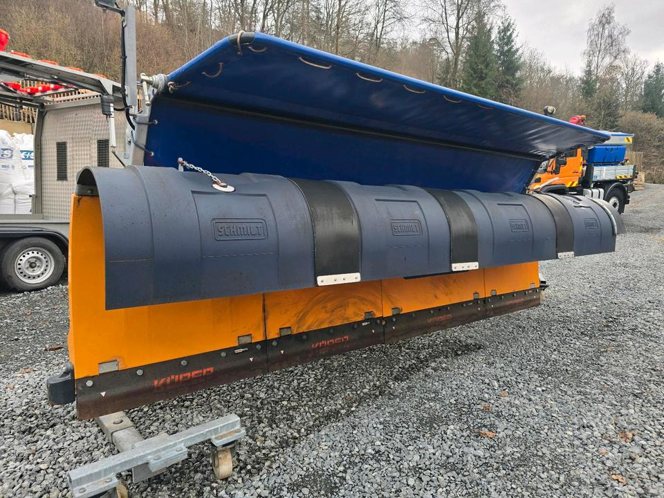 Neuer Schneepflug Schmidt ML 51-A 5,1m Schneeschild mit 24v Hydraulikanlage Schneeschieber Schmidt passend für LKW Autobahn Winterdienst - Отвал для снега: фото 4 Neuer Schneepflug Schmidt ML 51-A 5,1m Schneeschild mit 24v Hydraulikanlage Schneeschieber Schmidt passend für LKW Autobahn Winterdienst - Отвал для снега: фото 4