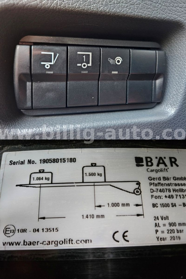 Грузовик с закрытым кузовом Mercedes-Benz Atego 1327 L * BREMS/SPUR-ASS*DIFF.*LBW*AHK*7.2m: фото 14