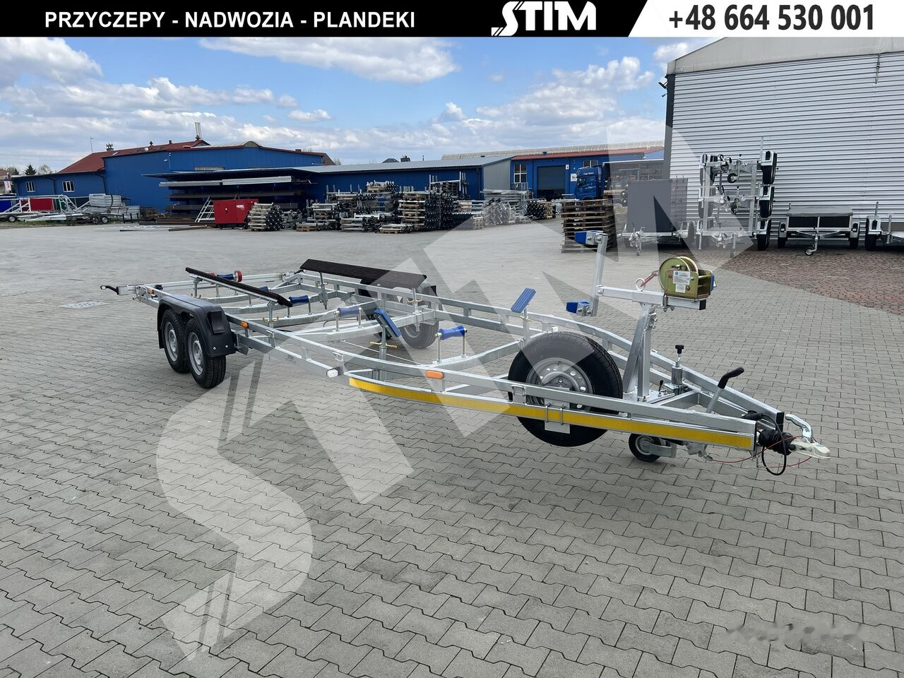 Stim L22/PŁ-ST/75-30 - Лодочный прицеп: фото 1 Stim L22/PŁ-ST/75-30 - Лодочный прицеп: фото 1