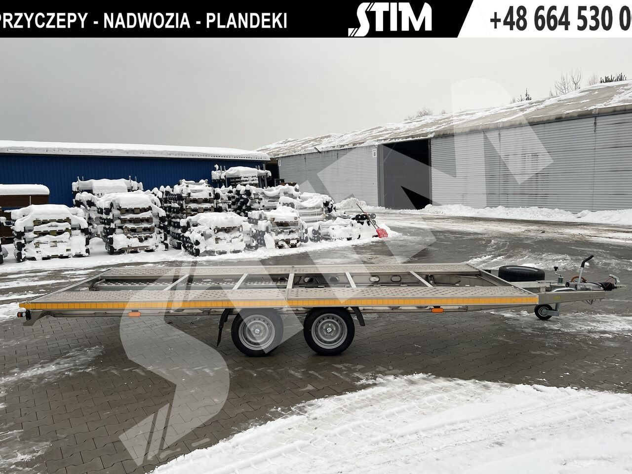 Новый Прицеп-автовоз Stim L22/PP-TP/50-30A: фото 7 Новый Прицеп-автовоз Stim L22/PP-TP/50-30A: фото 7