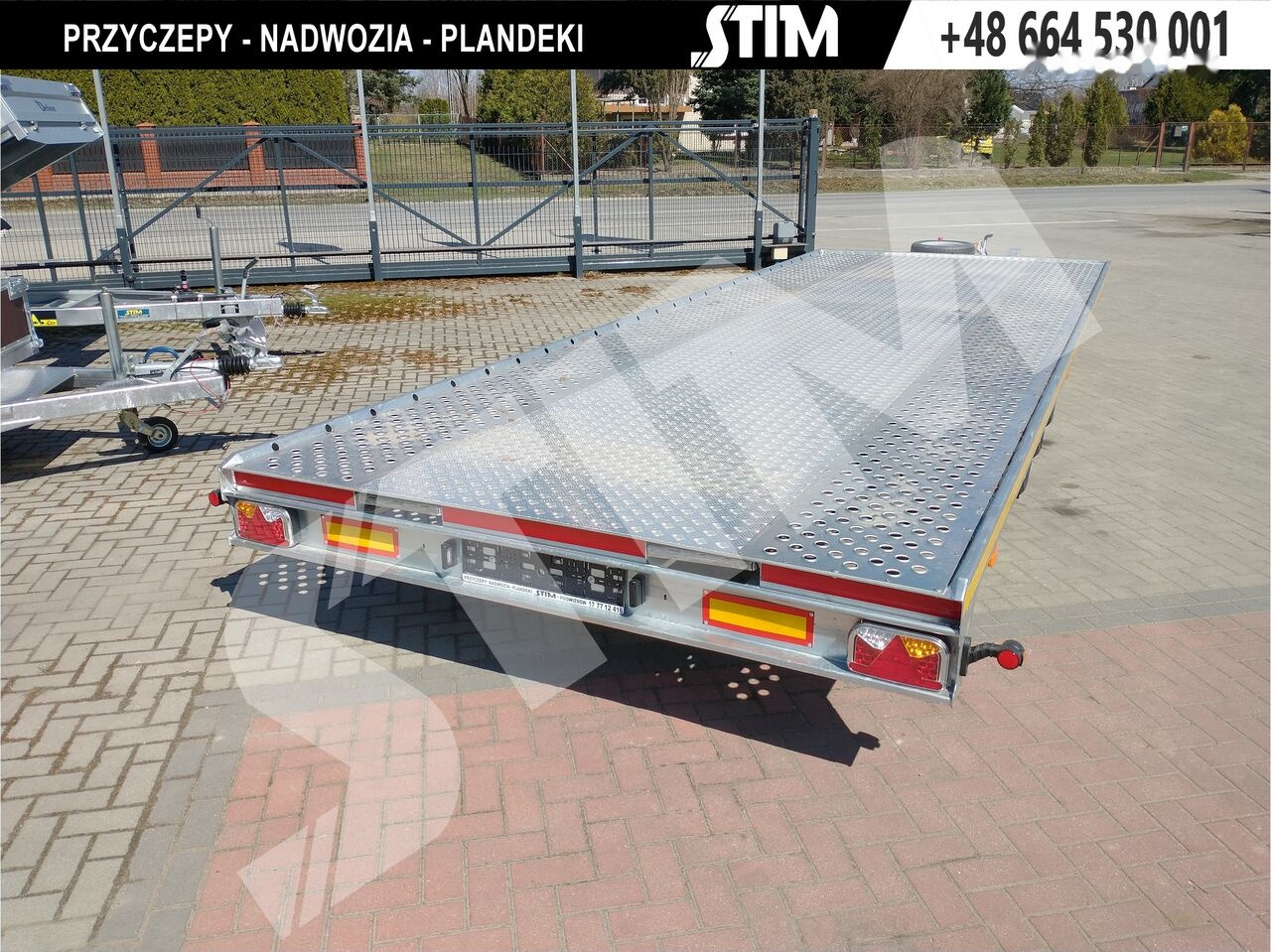 Stim L23/PP-TP/65-35S, wypełnienie środka, szerokość 230cm - Прицеп-автовоз: фото 1 Stim L23/PP-TP/65-35S, wypełnienie środka, szerokość 230cm - Прицеп-автовоз: фото 1
