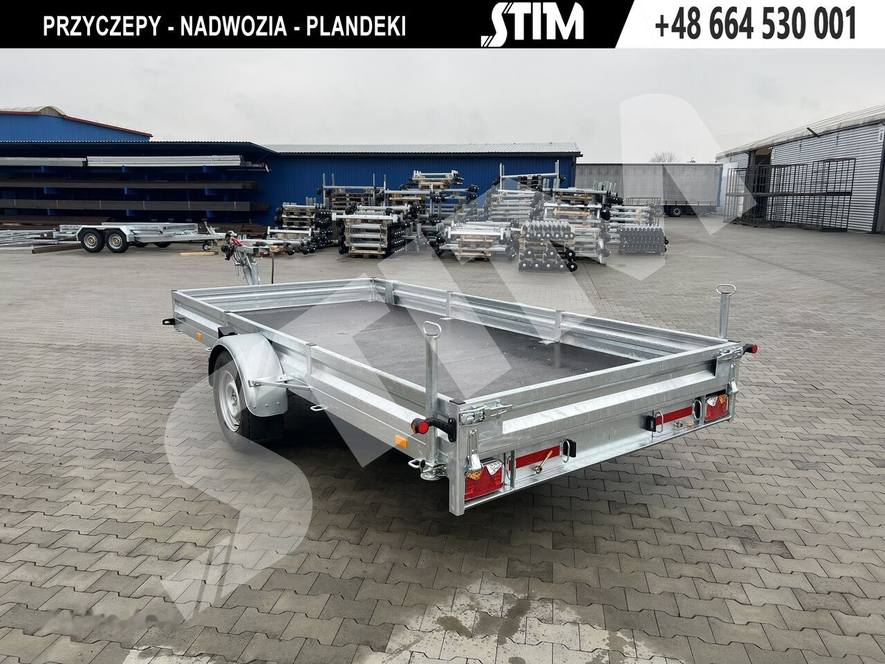 Stim S21-1,8/4020 - Прицеп бортовой/ Платформа: фото 5 Stim S21-1,8/4020 - Прицеп бортовой/ Платформа: фото 5