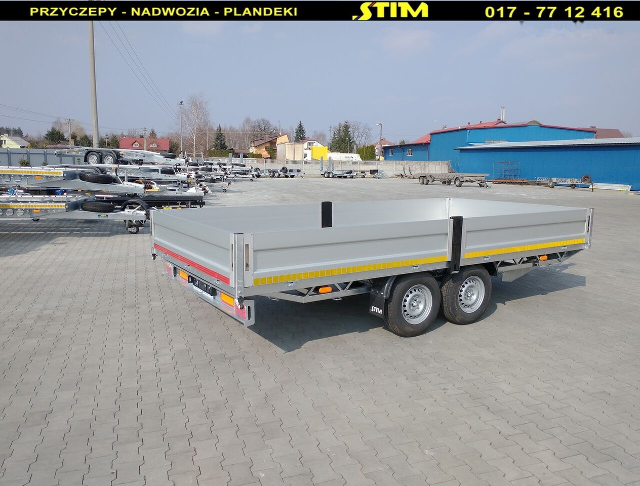 Stim S22 - Прицеп бортовой/ Платформа: фото 4 Stim S22 - Прицеп бортовой/ Платформа: фото 4