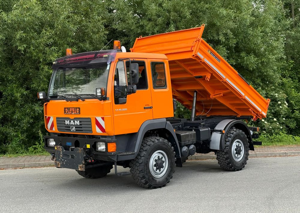 MAN * MAN 10-220 * Kiper Wywrotka Meiller * 4x4 * Zimowe Utrzymanie * Unimog * - Самосвал: фото 1 MAN * MAN 10-220 * Kiper Wywrotka Meiller * 4x4 * Zimowe Utrzymanie * Unimog * - Самосвал: фото 1