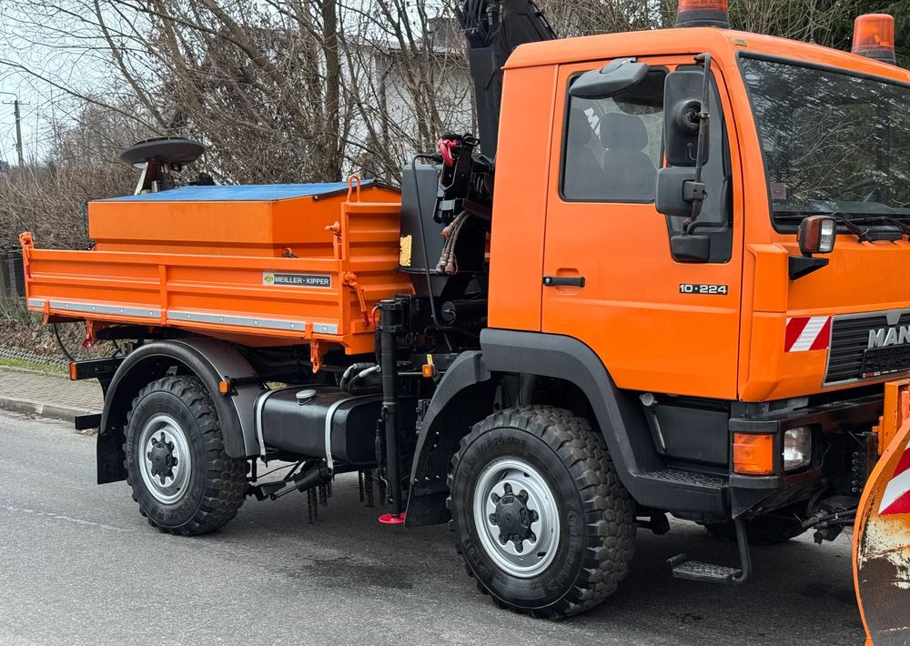 MAN * MAN LE 10.220 *Kiper Wywrotka * 4x4 * Pług Piaskarka * Zimowe Utrzymanie * Sprowadzony * HDS MKG * - Самосвал: фото 5 MAN * MAN LE 10.220 *Kiper Wywrotka * 4x4 * Pług Piaskarka * Zimowe Utrzymanie * Sprowadzony * HDS MKG * - Самосвал: фото 5