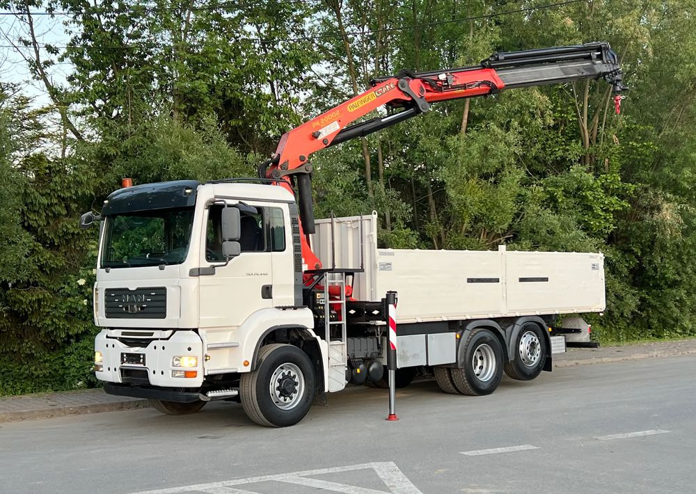 MAN * TGA 26-440 * 4x6 Hydrodrive * HDS Palfinger PK 20002 * Bardzo Dobry Stan - Грузовик бортовой/ Платформа, Автоманипулятор: фото 1 MAN * TGA 26-440 * 4x6 Hydrodrive * HDS Palfinger PK 20002 * Bardzo Dobry Stan - Грузовик бортовой/ Платформа, Автоманипулятор: фото 1