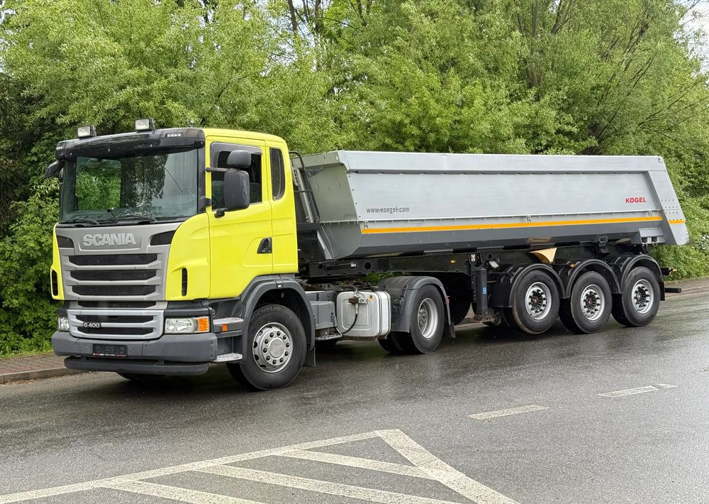 Scania * Zestaw * Scania G400 + Naczepa Kogel Kiper Wywrotka * Sprowadzony * Bardzo Dobry Stan * - Самосвал: фото 3 Scania * Zestaw * Scania G400 + Naczepa Kogel Kiper Wywrotka * Sprowadzony * Bardzo Dobry Stan * - Самосвал: фото 3