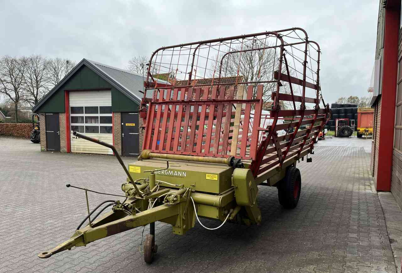 Bergmann Opraapwagen, ladewagen, weidebouwmachines - Самозагружающийся прицеп: фото 3 Bergmann Opraapwagen, ladewagen, weidebouwmachines - Самозагружающийся прицеп: фото 3