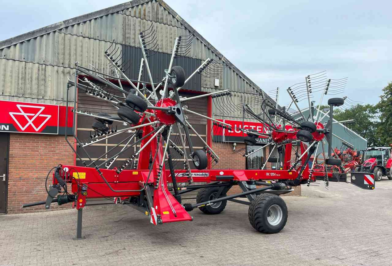 Massey Ferguson RK 1254 TRC-EC Hark 4-elements rake, rugger, zwiller Weidebouwmachines - Сеноворошилка: фото 2 Massey Ferguson RK 1254 TRC-EC Hark 4-elements rake, rugger, zwiller Weidebouwmachines - Сеноворошилка: фото 2