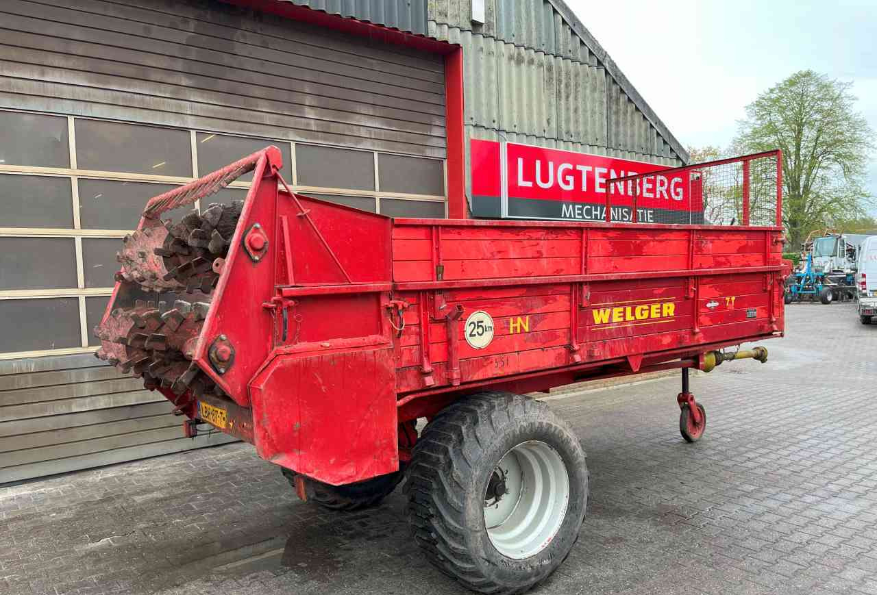 Welger LS 300 mestverspreider, mestwagen, meststrooier, vaste mest, mestverwerking - Навозоразбрасыватель: фото 5 Welger LS 300 mestverspreider, mestwagen, meststrooier, vaste mest, mestverwerking - Навозоразбрасыватель: фото 5