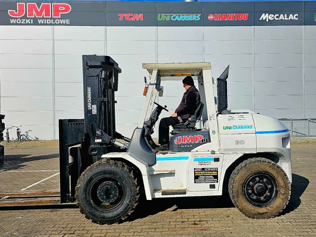 UniCarriers ZX80 FD80-3 DUPLEX 3m - Дизельный погрузчик: фото 2 UniCarriers ZX80 FD80-3 DUPLEX 3m - Дизельный погрузчик: фото 2