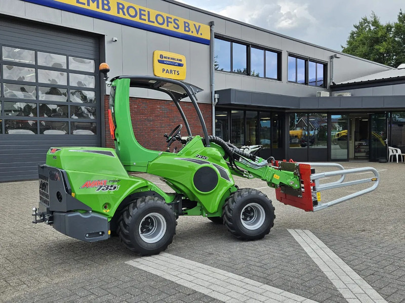 Avant Mini-shovel 735i Rental met Kemp balenklem - Гусеничный мини-погрузчик: фото 4 Avant Mini-shovel 735i Rental met Kemp balenklem - Гусеничный мини-погрузчик: фото 4