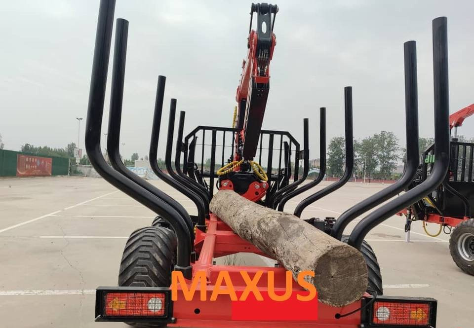 Новый Лесной прицеп Remorca forestieră MAXUS 1400 + Macara 780: фото 7