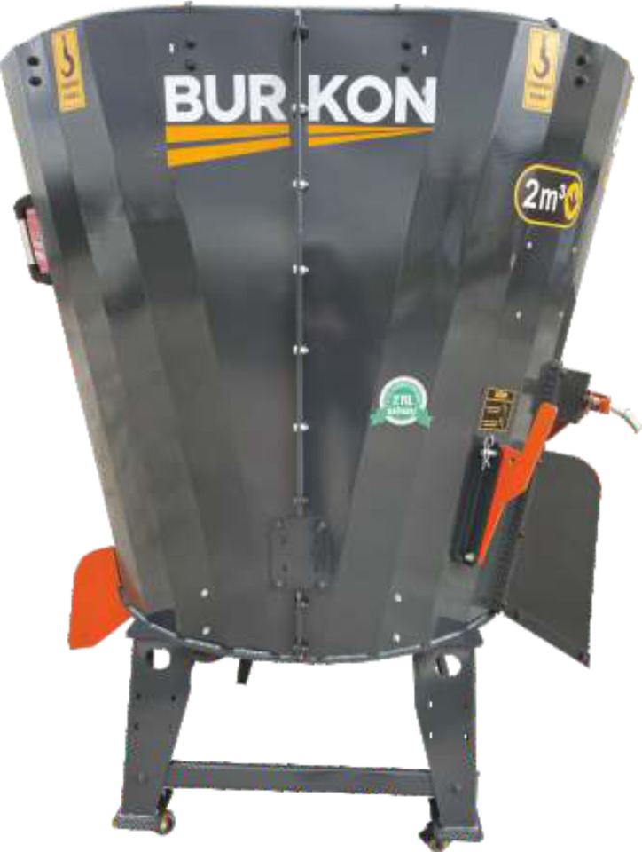 Burkon 2m3 Sabit Elektrikli Manuel kapak (380V) Dikey Yem Karma Makinesi - Кормораздатчик: фото 2 Burkon 2m3 Sabit Elektrikli Manuel kapak (380V) Dikey Yem Karma Makinesi - Кормораздатчик: фото 2