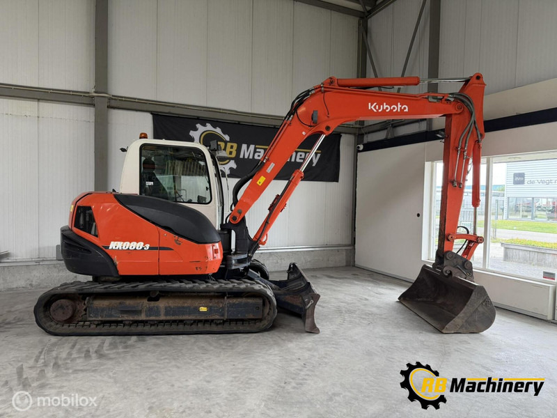 Kubota KX080-3 - Экскаватор: фото 1 Kubota KX080-3 - Экскаватор: фото 1