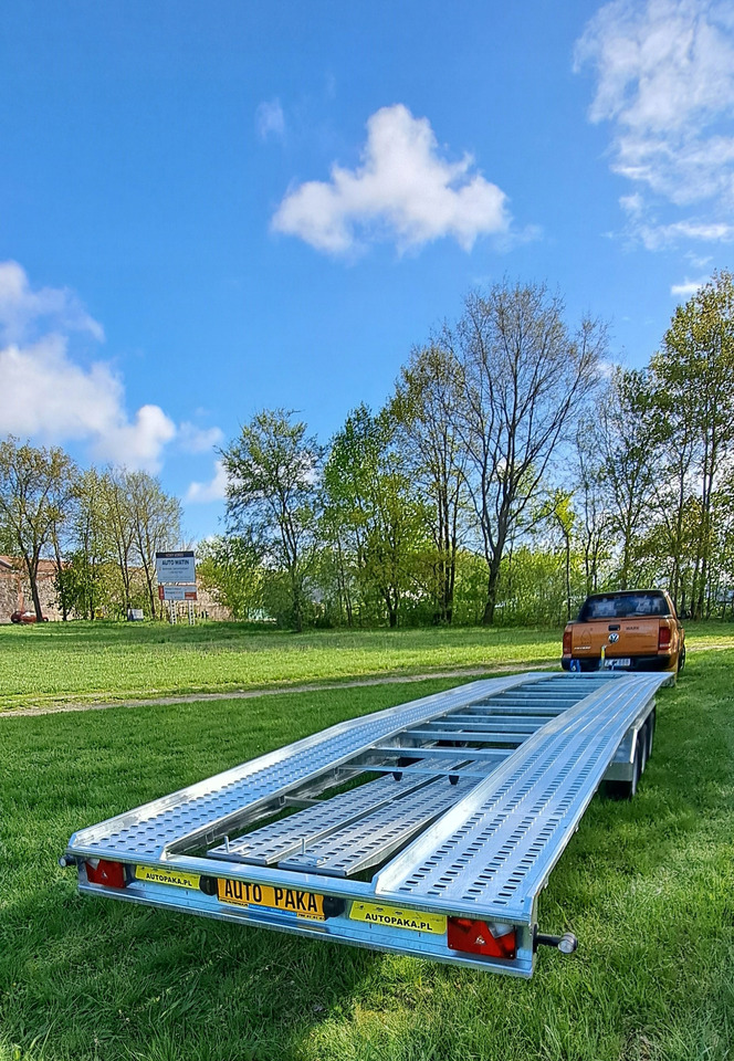 LAWETA Z NAJAZDAMI NA 2 AUTA 8,5x2M DMC 3500, 3 OSIE / CAR TRANSPORTER WITH RAMPS FOR 2 CARS 8.5x2M DMC 3500, 3 AXLES - Прицеп-автовоз: фото 2 LAWETA Z NAJAZDAMI NA 2 AUTA 8,5x2M DMC 3500, 3 OSIE / CAR TRANSPORTER WITH RAMPS FOR 2 CARS 8.5x2M DMC 3500, 3 AXLES - Прицеп-автовоз: фото 2