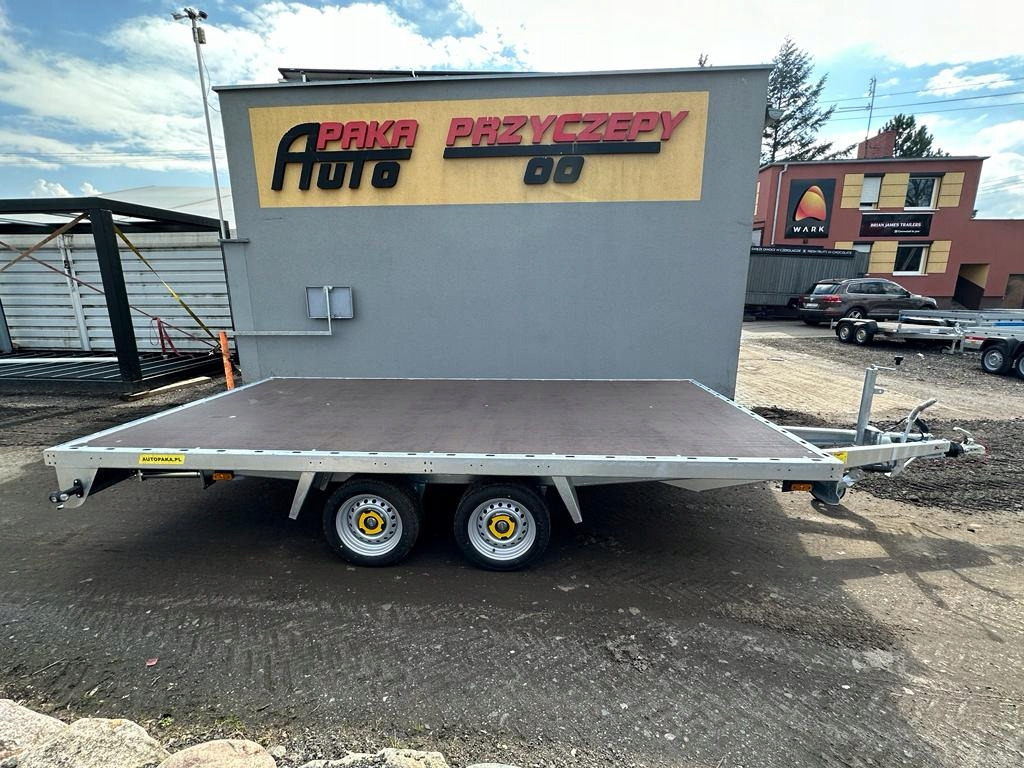PLATFORMY PRZYCZEPA 4x2 WARK DMC 2700 / WARK 4x2 Platform Trailer DMC 2700 - Прицеп бортовой/ Платформа: фото 2 PLATFORMY PRZYCZEPA 4x2 WARK DMC 2700 / WARK 4x2 Platform Trailer DMC 2700 - Прицеп бортовой/ Платформа: фото 2