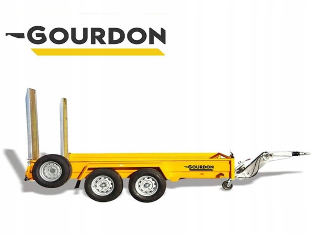 PRZYCZEPA DO MINIKOPAREK GOURDON VPR 350 / GOURDON VPR 350 TRAILER FOR MINI EXCAVATORS - Прицеп для спецтехники: фото 2 PRZYCZEPA DO MINIKOPAREK GOURDON VPR 350 / GOURDON VPR 350 TRAILER FOR MINI EXCAVATORS - Прицеп для спецтехники: фото 2