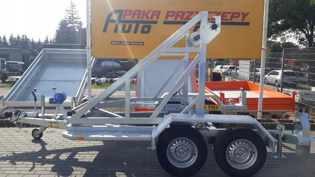 PRZYCZEPA WARK KABLOWA Z WCIĄGARKĄ RĘCZNĄ, DMC 3500 KG / WARK Cable Trailer with Manual Winch, DMC 3500 KG - Кабельный транспортер: фото 2 PRZYCZEPA WARK KABLOWA Z WCIĄGARKĄ RĘCZNĄ, DMC 3500 KG / WARK Cable Trailer with Manual Winch, DMC 3500 KG - Кабельный транспортер: фото 2