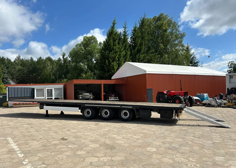 Krone PLATFORMA NISKOPODWOZIOWA z NAJAZDAMI / MEGA R 19.5 / OSIE SAF !! - Низкорамный полуприцеп: фото 2 Krone PLATFORMA NISKOPODWOZIOWA z NAJAZDAMI / MEGA R 19.5 / OSIE SAF !! - Низкорамный полуприцеп: фото 2