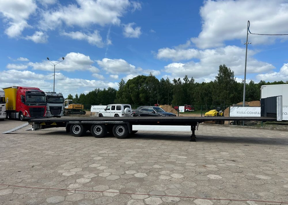 Krone PLATFORMA NISKOPODWOZIOWA z NAJAZDAMI / MEGA R 19.5 / OSIE SAF !! - Низкорамный полуприцеп: фото 5 Krone PLATFORMA NISKOPODWOZIOWA z NAJAZDAMI / MEGA R 19.5 / OSIE SAF !! - Низкорамный полуприцеп: фото 5
