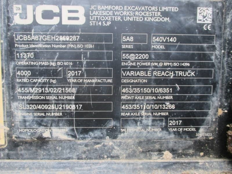JCB 540-140  в лизинг JCB 540-140: фото 11