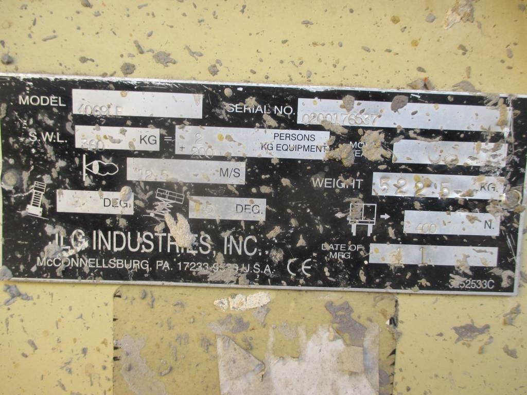 Ножничный подъемник JLG 4069 LE: фото 11