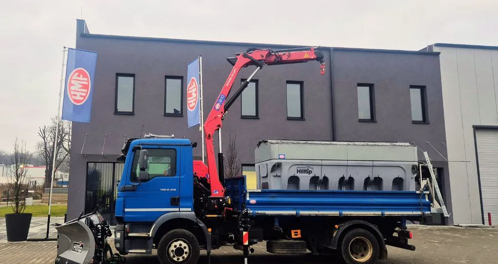 MAN TGM BL 4x2 HDS HMF 810-K1 MCS + nowy żuraw kran crane - Автоманипулятор, Грузовик бортовой/ Платформа: фото 2 MAN TGM BL 4x2 HDS HMF 810-K1 MCS + nowy żuraw kran crane - Автоманипулятор, Грузовик бортовой/ Платформа: фото 2