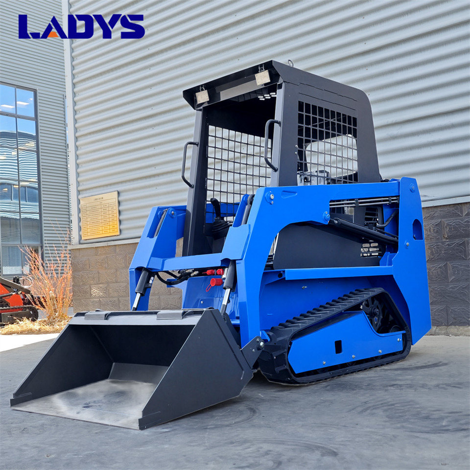 LADYS Free Shipping Mini Skid Steer Loader Compact Track Electric/Diesel Chinese Mini Skid Steer Loader For Sale With Mini Skid Steer Attachments 4 In 1 Bucket - Мини-погрузчик с бортовым поворотом: фото 4 LADYS Free Shipping Mini Skid Steer Loader Compact Track Electric/Diesel Chinese Mini Skid Steer Loader For Sale With Mini Skid Steer Attachments 4 In 1 Bucket - Мини-погрузчик с бортовым поворотом: фото 4