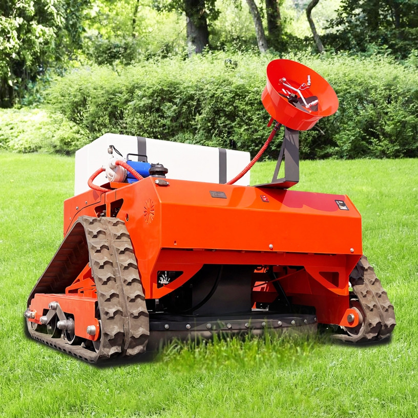 LEZUM LD1000 Multi-function remote control lawn mower Track crawler gasoline gas All-terrain Agricultural Sprayers Pesticide spraying lawn mower for sale - Газонокосилка: фото 5 LEZUM LD1000 Multi-function remote control lawn mower Track crawler gasoline gas All-terrain Agricultural Sprayers Pesticide spraying lawn mower for sale - Газонокосилка: фото 5