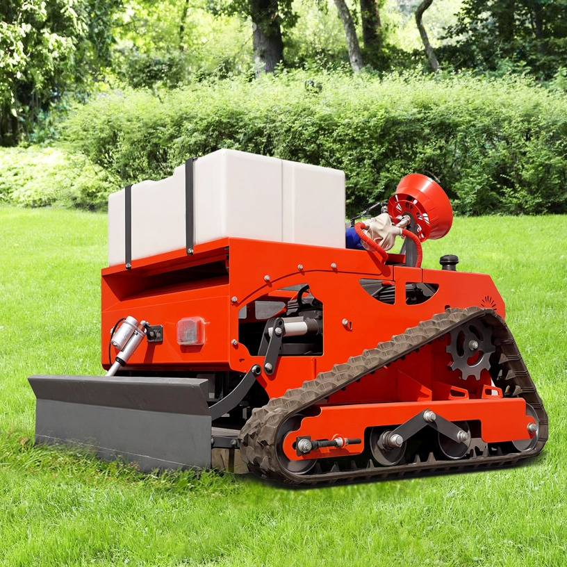 LEZUM LD1000 Multi-function remote control lawn mower Track crawler gasoline gas All-terrain Agricultural Sprayers Pesticide spraying lawn mower for sale - Газонокосилка: фото 3 LEZUM LD1000 Multi-function remote control lawn mower Track crawler gasoline gas All-terrain Agricultural Sprayers Pesticide spraying lawn mower for sale - Газонокосилка: фото 3
