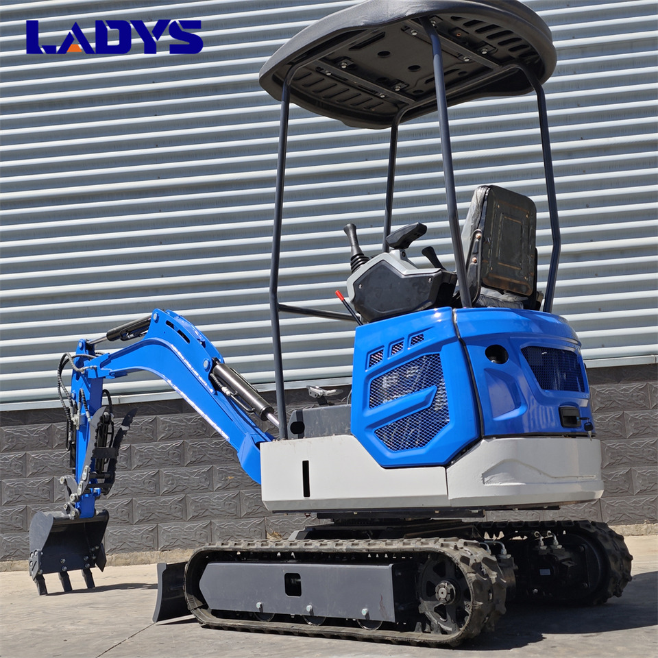 LADYS DY18Mini Excavator Digger Miniexcavadora EPA Kubota Engine Mini Excavator For Sale With Mini Excavator Attachment Set - Гусеничный экскаватор: фото 3 LADYS DY18Mini Excavator Digger Miniexcavadora EPA Kubota Engine Mini Excavator For Sale With Mini Excavator Attachment Set - Гусеничный экскаватор: фото 3