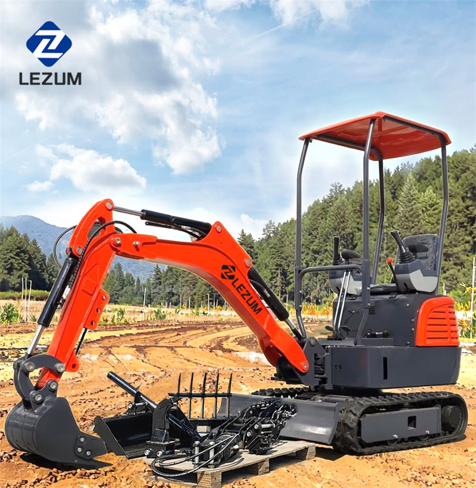 LEZUM Free Shipping Mini Excavator Bagger Pelle Miniexcavadora 1 2 3.5  Ton CE/EPA/EURO 5  Kubota Engine Diesel/Electric Mini Excavators For Sale - Гусеничный экскаватор: фото 1 LEZUM Free Shipping Mini Excavator Bagger Pelle Miniexcavadora 1 2 3.5  Ton CE/EPA/EURO 5  Kubota Engine Diesel/Electric Mini Excavators For Sale - Гусеничный экскаватор: фото 1