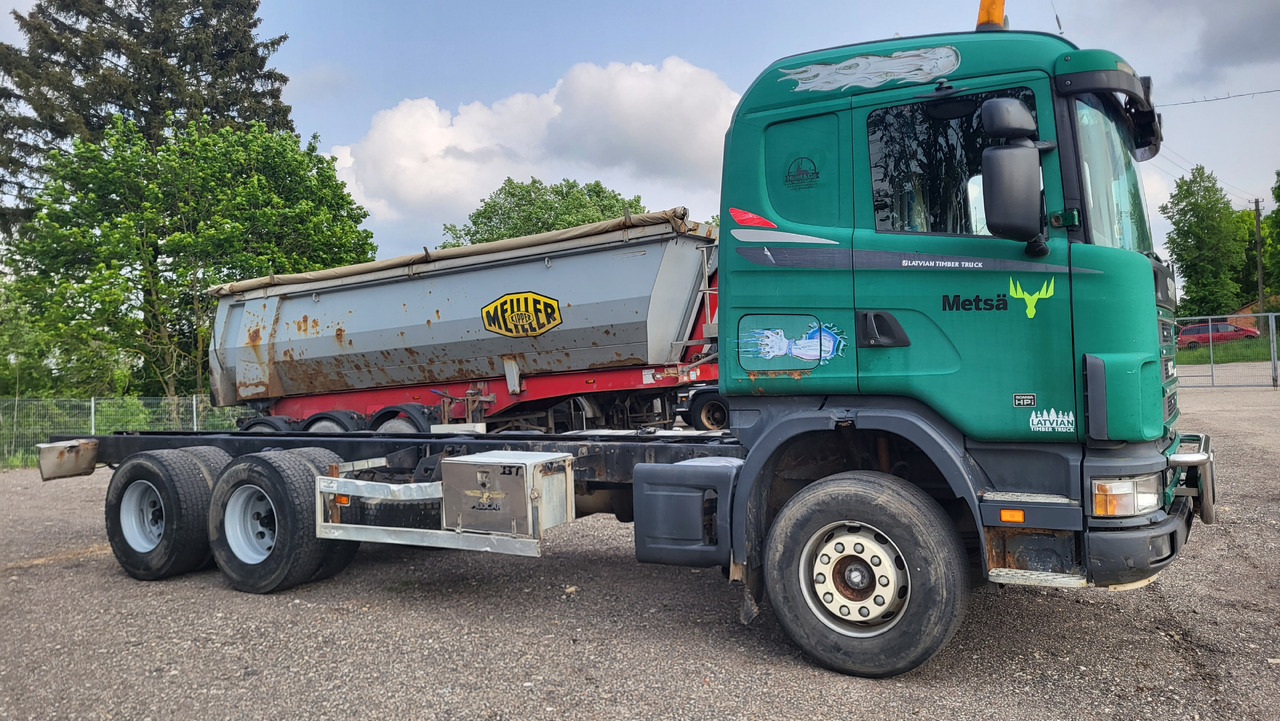 SCANIA R124 420 6X4 - Грузовик-шасси: фото 4 SCANIA R124 420 6X4 - Грузовик-шасси: фото 4