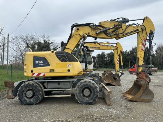 Liebherr A 914 COMPACT - Колёсный экскаватор: фото 3 Liebherr A 914 COMPACT - Колёсный экскаватор: фото 3