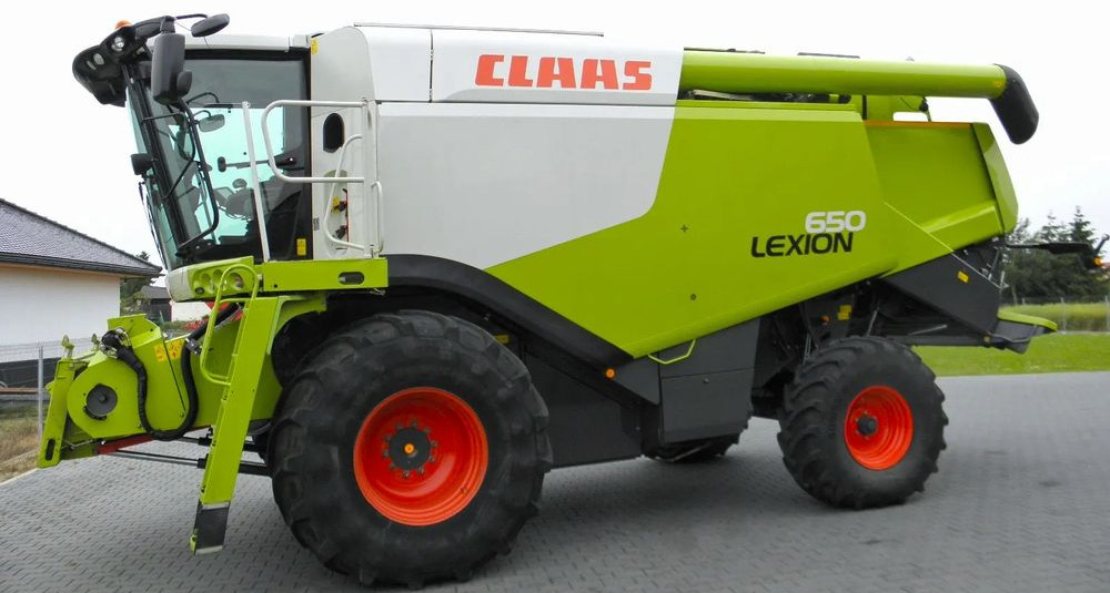 Claas Lexion 650 2014 Rok, heder V750, Nie Malowany, Stan Idealny - Зерноуборочный комбайн: фото 2 Claas Lexion 650 2014 Rok, heder V750, Nie Malowany, Stan Idealny - Зерноуборочный комбайн: фото 2