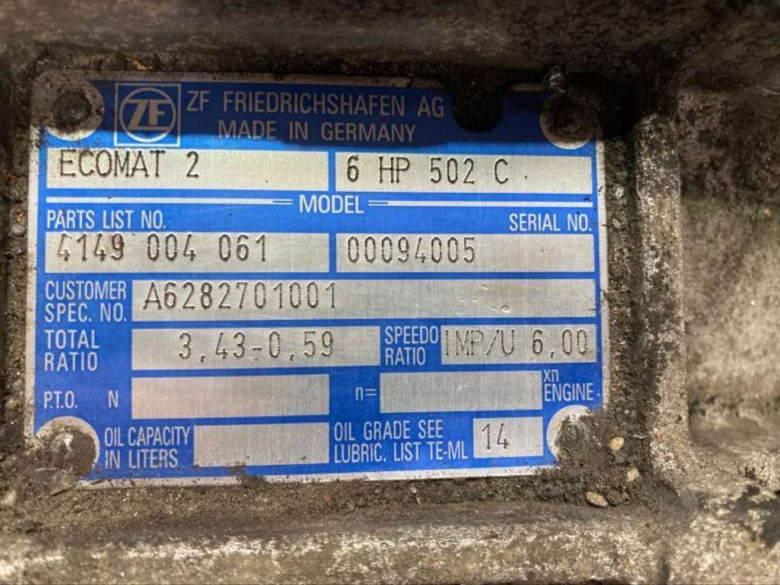 ZF Getriebe ZF 6HP 502C 5HP502C 4149004061 Mercedes Citaro Ecomat 2 - Коробка передач для Автобусов: фото 2 ZF Getriebe ZF 6HP 502C 5HP502C 4149004061 Mercedes Citaro Ecomat 2 - Коробка передач для Автобусов: фото 2