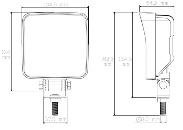 TRP Lampa robocza 6 LED 12/36 V Model FL-10 1528472 - Свет/ Освещение: фото 2 TRP Lampa robocza 6 LED 12/36 V Model FL-10 1528472 - Свет/ Освещение: фото 2