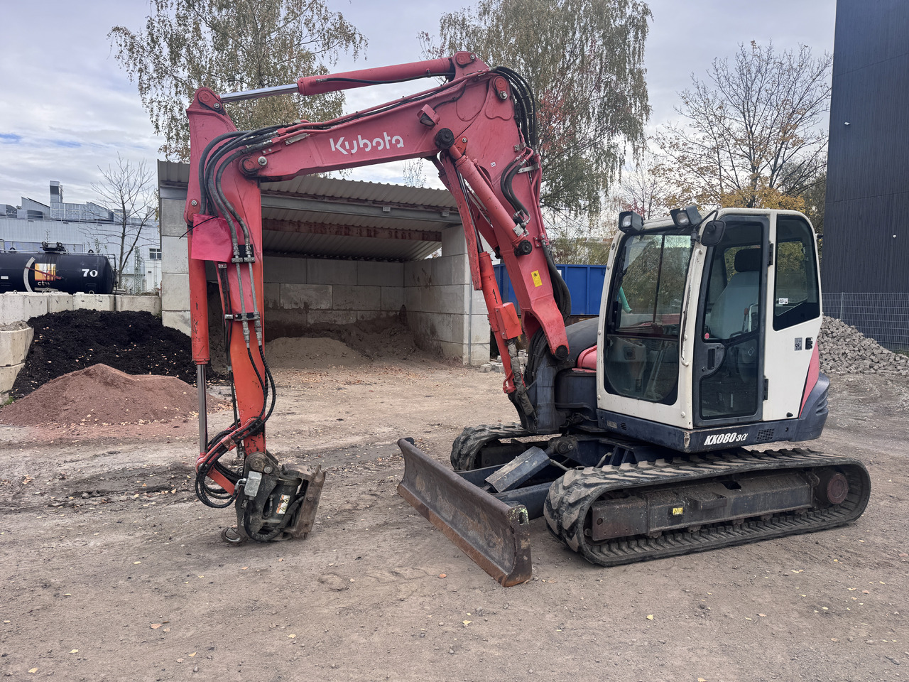 KUBOTA KX 080-3a - Мини-экскаватор: фото 2 KUBOTA KX 080-3a - Мини-экскаватор: фото 2