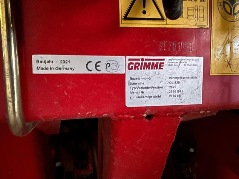 GRIMME GL420 - Картофелесажалка: фото 5 GRIMME GL420 - Картофелесажалка: фото 5