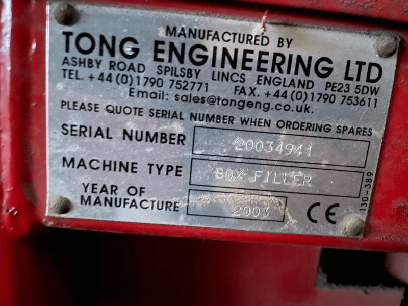 TONG BOX FILLER - Картофельная техника: фото 5 TONG BOX FILLER - Картофельная техника: фото 5