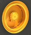 OTR Rim 17,00-35/3,5” 5-P for CAT Rigid Dump Truck (For tyres 24.00R35) - Колесный диск для Карьерных самосвалов: фото 1 OTR Rim 17,00-35/3,5” 5-P for CAT Rigid Dump Truck (For tyres 24.00R35) - Колесный диск для Карьерных самосвалов: фото 1