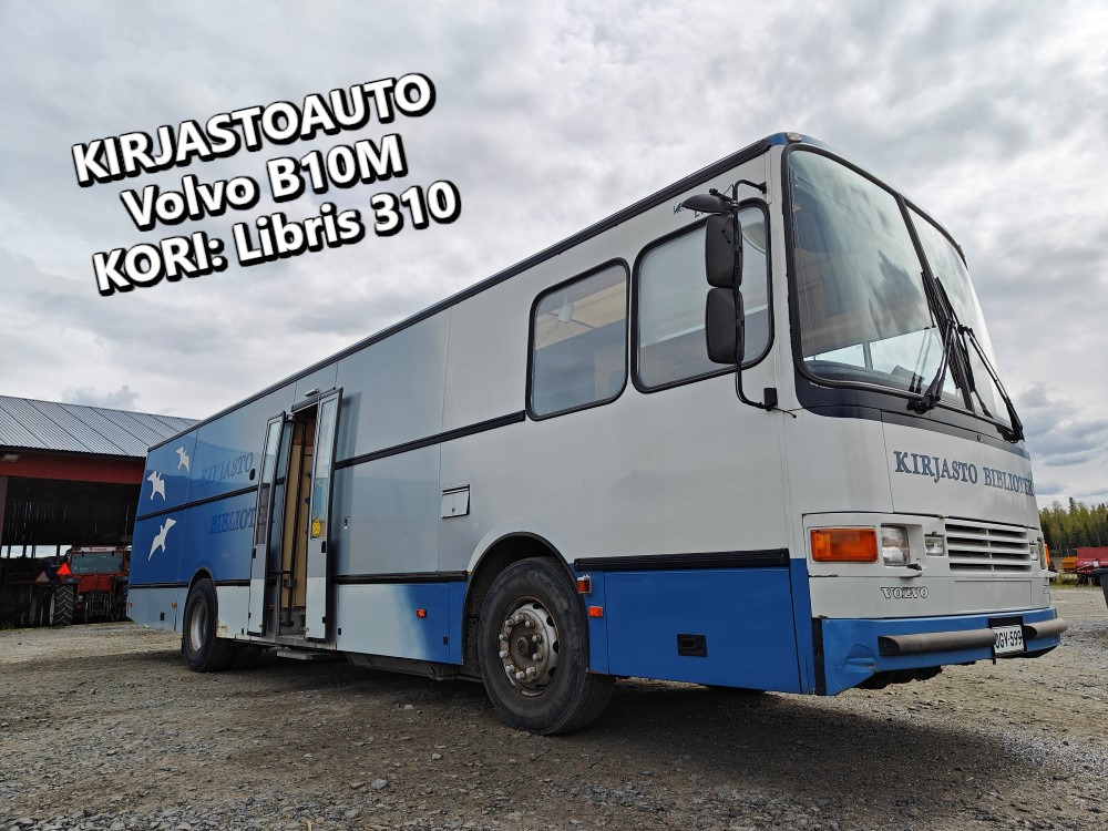 Volvo B10M kirjastoauto - Kori Libris 310 - Автобус: фото 1 Volvo B10M kirjastoauto - Kori Libris 310 - Автобус: фото 1