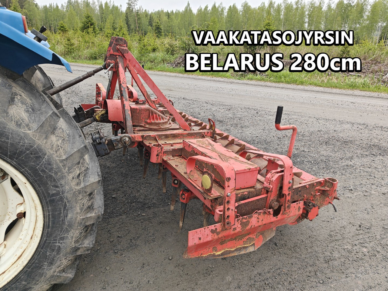 Belarus 280cm vaakatasojyrsin haineväpakkerilla, katso video! - Активная борона: фото 1 Belarus 280cm vaakatasojyrsin haineväpakkerilla, katso video! - Активная борона: фото 1