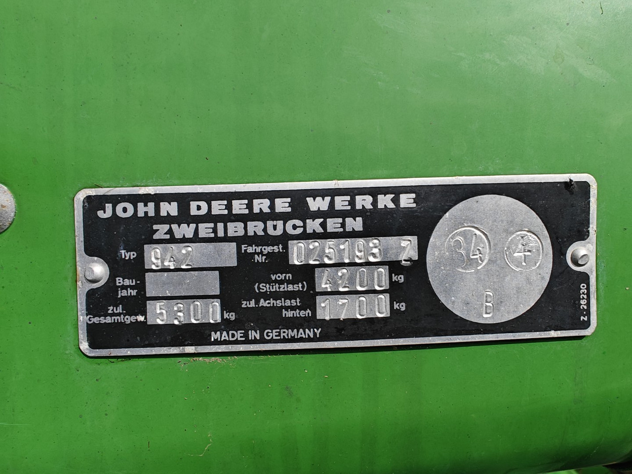 Зерноуборочный комбайн JOHN DEERE 942: фото 13