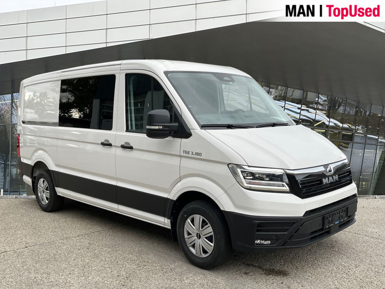 Новый Цельнометаллический фургон, Грузопассажирский фургон MAN TGE 3.180 4X2F SB: фото 9 Новый Цельнометаллический фургон, Грузопассажирский фургон MAN TGE 3.180 4X2F SB: фото 9